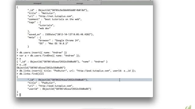 Learning MongoDB - 7: Relating Documents смотреть онлайн
