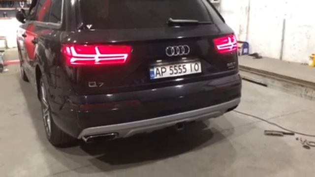 Вакуумная заслонка на Audi Q7,от Brazzers_Garage смотреть онлайн