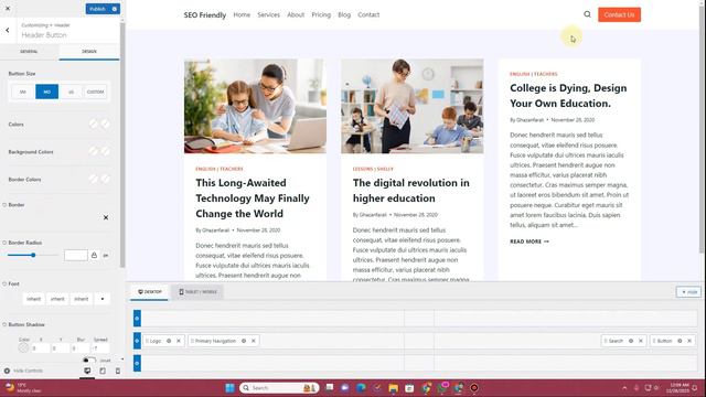 How To Create a Header and Footer in kadence wp || Kadence theme || wordpress tutorial смотреть онлайн