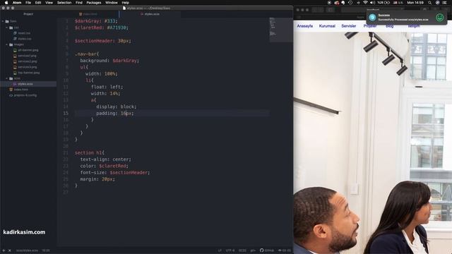 Sass Eğitim Seti #4 - Sass İç İçe Yazım - Nested Yazım - Sıfırdan Sass Dersleri смотреть онлайн