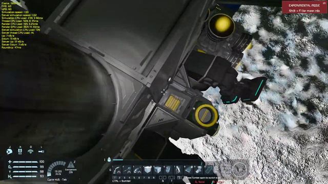 Space Engineers - Large Solar Panel System - how to attach to ship смотреть онлайн