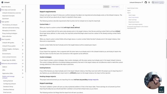 Environment Import / Export смотреть онлайн