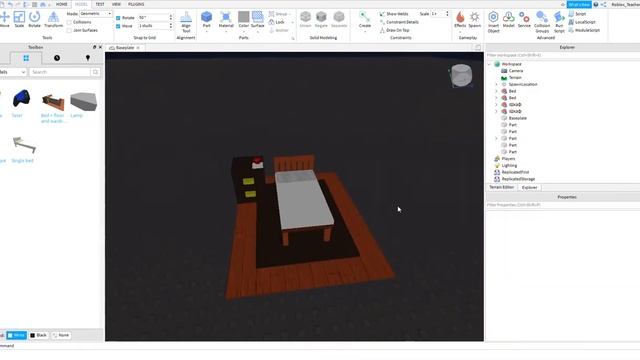 Roblox Studio: как создать рабочую кровать смотреть онлайн