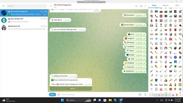How To Create Professional Telegram Bot | No Coding | @BotFather | Sinhala. смотреть онлайн