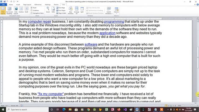 The Windows Operating System is missing a Crucial Component смотреть онлайн