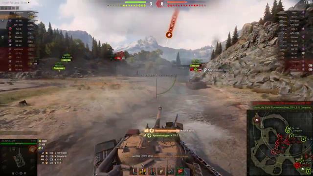 В БОЛЬ? Выпуск №208 🔥 САМЫЙ ЖАРКИЙ БОЙ 2023 ГОДА 🔥 T110E5 на Перевале [Мир Танков] смотреть онлайн