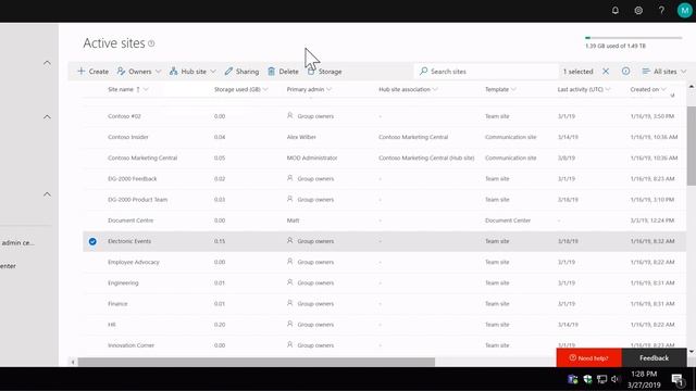 The New SharePoint Admin Centre смотреть онлайн