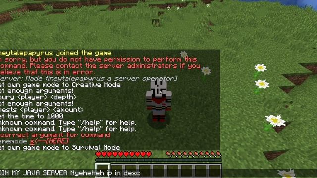 New minecraft java server nyeh pls join смотреть онлайн