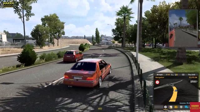 ETS2 1.45 Mods |Car Mod| - Free Driving on Mercedes-Benz W140 S Class S600 V2.3 Mod смотреть онлайн
