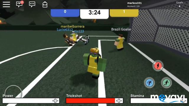 Играю в футбол в ROBLOX смотреть онлайн