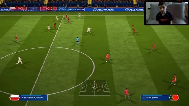 FIFA18 - обзор долгожданного обновления, моя первая игра.