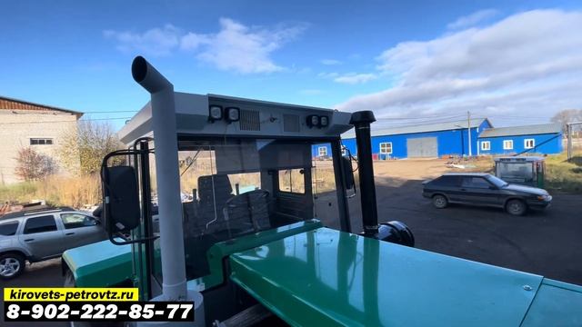 Обзор Т-150К с новой кабиной смотреть онлайн