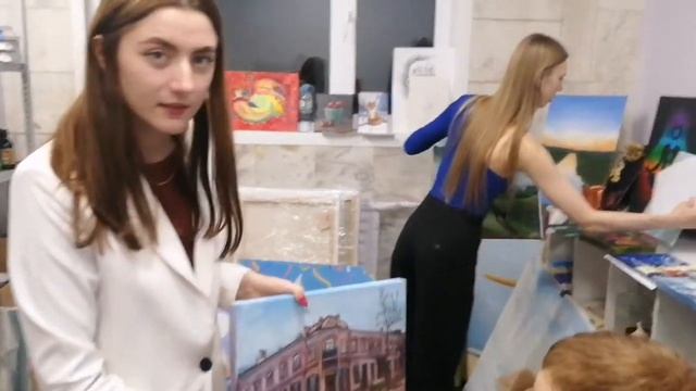 Пробный урок в школе рисования GRAFIKA (г. Минск)