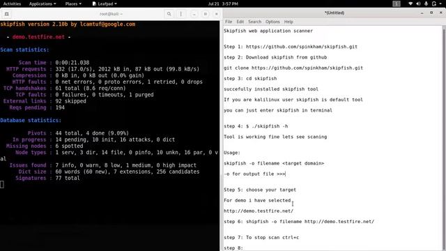 Skipfish - powerful reconnaissance tool | TOD 155 | Briskinfosec смотреть онлайн