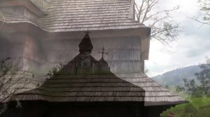Ясиня. Закарпатье. Струковская церковь. Rare wooden Church. Шедевр деревянного зодчества.
