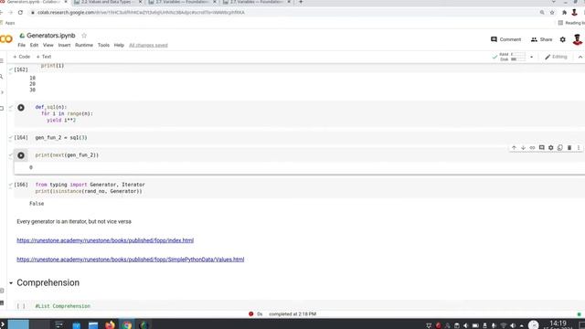 Day 11 - Python generators смотреть онлайн