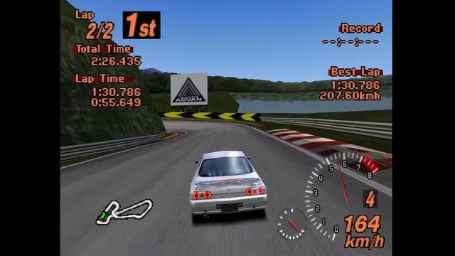 Gran Turismo 2 на PS1 #7 • Фармим на Corvette смотреть онлайн