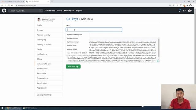 ReactJS: 03-03 Thêm SSH key vào tài khoản Github смотреть онлайн
