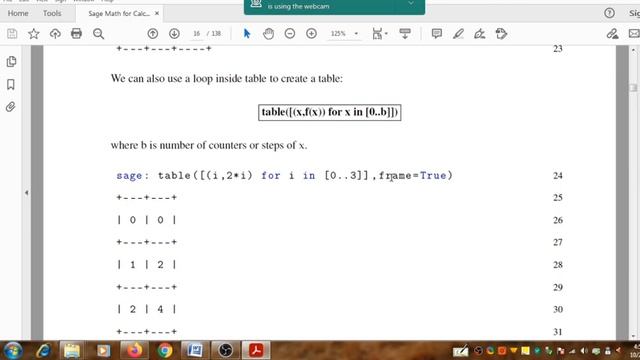 SAGEMATH in Simple Steps Lists,Tables and Arrays смотреть онлайн