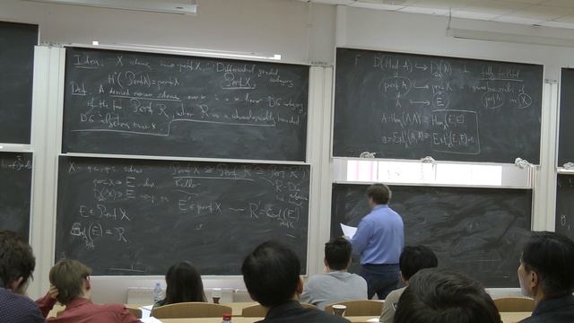 D. Orlov -- Derived noncommutative schemes, geometric realizations, and finite dimensional algebras смотреть онлайн