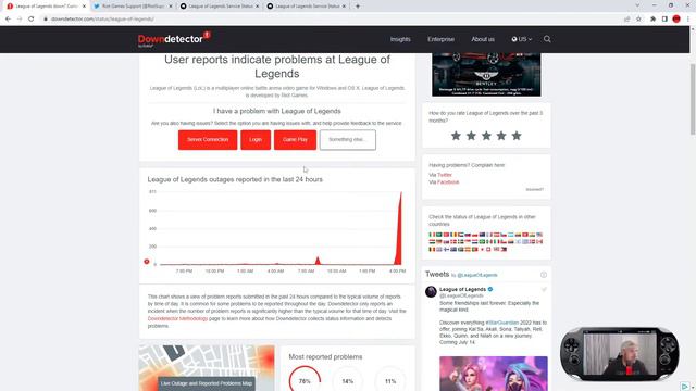 League Of Legends Servers Down Patch 12.13 смотреть онлайн