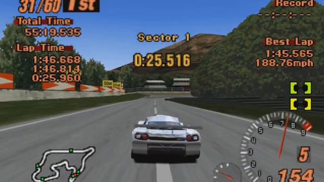 Gran Turismo 2 - Playthrough Part 28 - Grand Valley Endurance Race смотреть онлайн