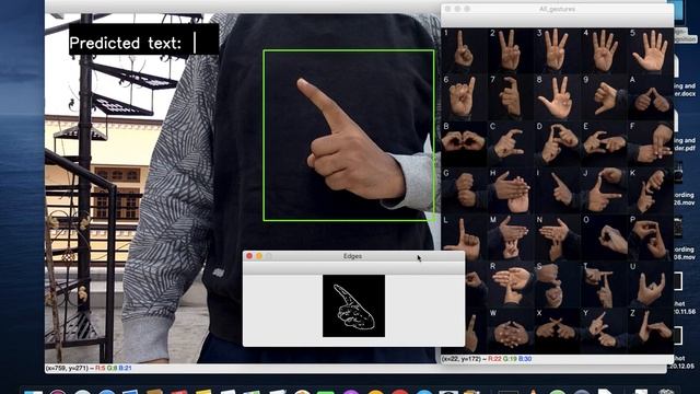 Indian Sign Language recognition (ISL) for deaf and dumb people with python using Bag of words смотреть онлайн
