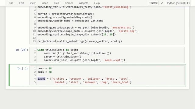 Deep Learning with Keras + TensorFlow - (Pt.3) Setup Embedding for Tensorboard смотреть онлайн