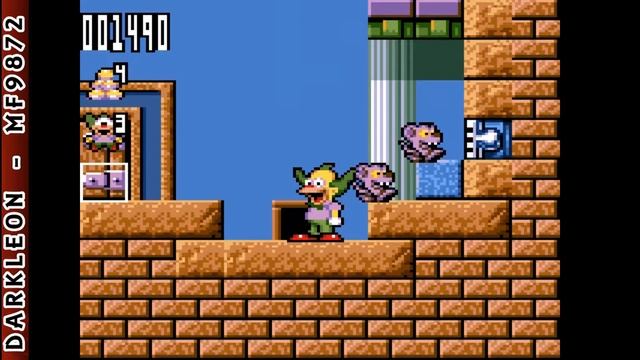 Game Gear - Krusty's Fun House © 1993 Flying Edge - Gameplay смотреть онлайн
