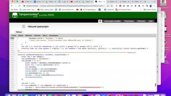 طريقة مضمونة لحجز موعد فيزا فرنسا للحصول على فيزا شنغن | script rendez vous tlscontact
