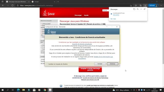 Cómo Descargar e Instalar JAVA Para PC - (Última Versión) 32 & 64 bits смотреть онлайн