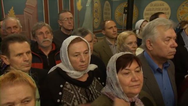 Освящение патриархом храма в Первомайском 1 смотреть онлайн