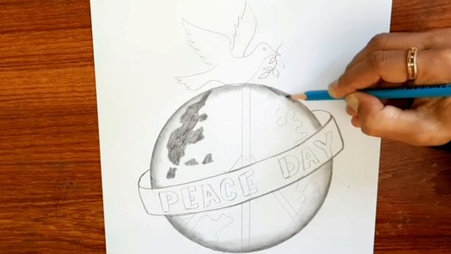 International Peace Day Drawing | World Peace Day Drawing Easy | International Peace Day Poster смотреть онлайн