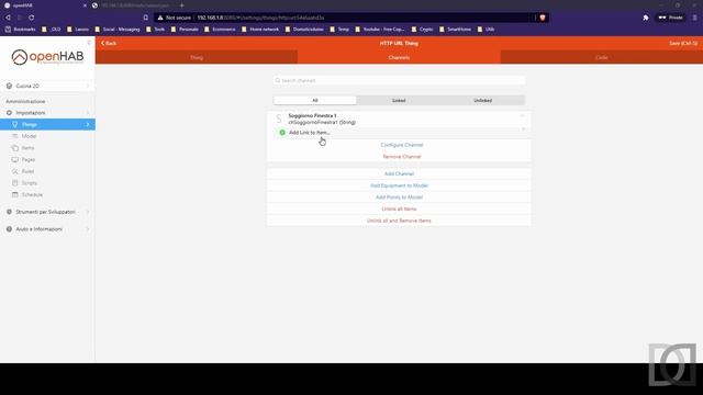 Home Automation System - OpenHAB 3 - 19. HTTP Binding ITA - sub ENG смотреть онлайн