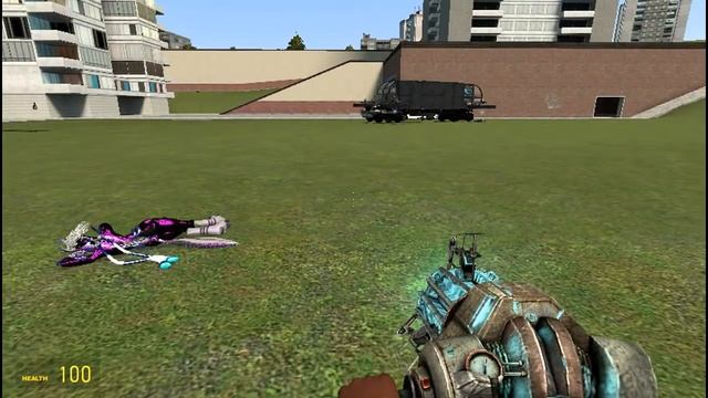 Lets play Garrys Mod part 28: Nissan GTR/new npc model lucy смотреть онлайн