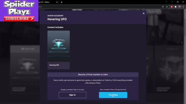 [?EVENT] How to get the Hovering UFO in Roblox (Amazon Prime) смотреть онлайн