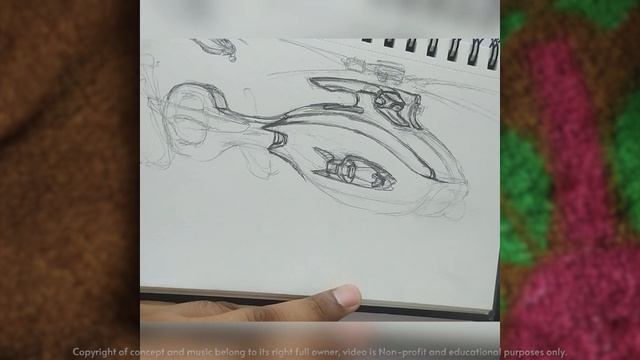 Figure drawing practice on sketchbook | Future war chopper | Thumbnail to final sketch art 028 смотреть онлайн