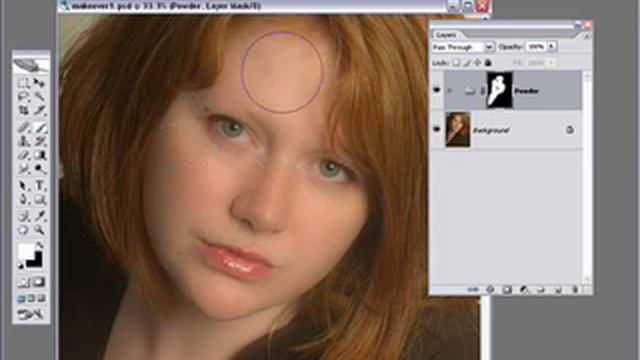 Photoshop Mama's Digital Makeup Part 1a смотреть онлайн