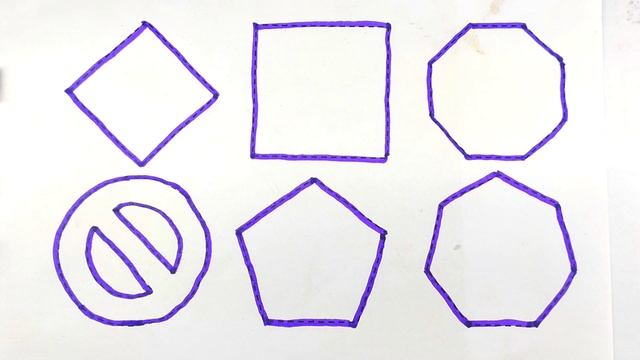 learn 2d shape for kids, nursery rhymes, preschoolers educational video in hindi,easy drawing shape смотреть онлайн