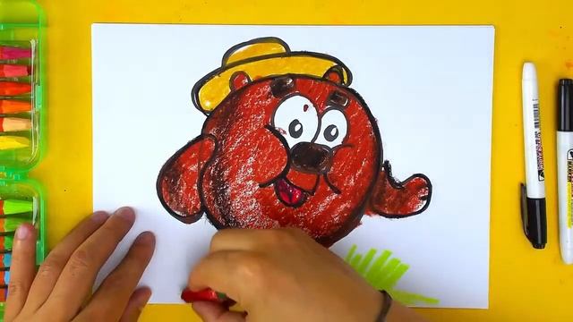 Рисунки со СМЕШАРИКАМИ ? РыбаКит папа рисует смотреть онлайн