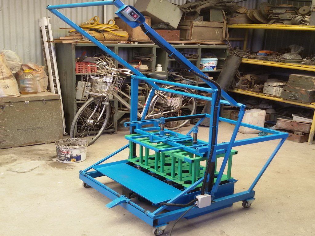 Вибро Станок для производства Блоков.Как изготовить . Часть -2.. смотреть онлайн