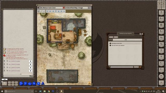 Tuto FantasyGrounds #05 [FR]-D&D5-Cartes et Images смотреть онлайн