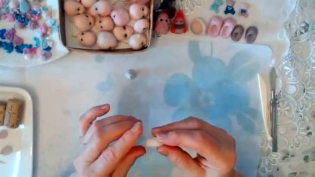 1- Поделки из фарфора. Лепим грибок1 .Мастер классы Tetyana Shchepkina смотреть онлайн