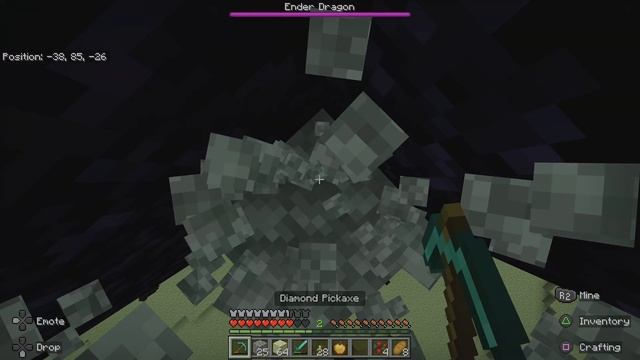 Minecraft Walkthrough Part 18 Ending! - We will end the dragon! (PS5, 4K) смотреть онлайн