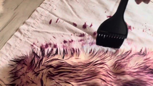 Красим натуральный и искусственный мех смотреть онлайн