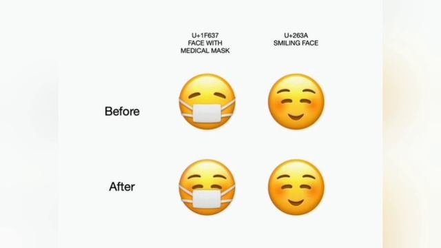 Apple is making the mask Emoji look happier during the pandemic смотреть онлайн