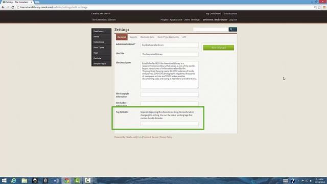 Keeneland Library Omeka Tutorial 1 смотреть онлайн