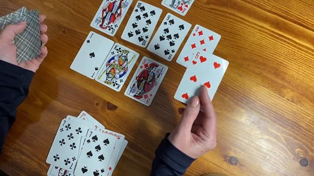 Расклад на игральных картах ♥️Червовая дама смотреть онлайн