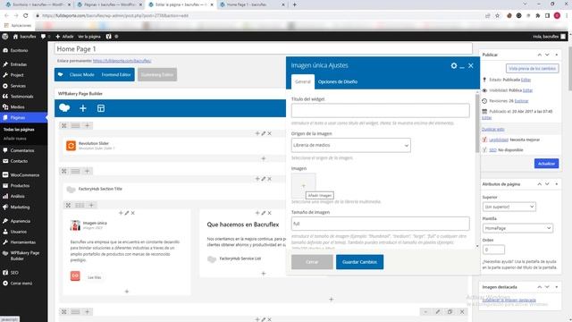 Cambiar Imagenes con Editor WPBakery Page Builder Wordpress смотреть онлайн