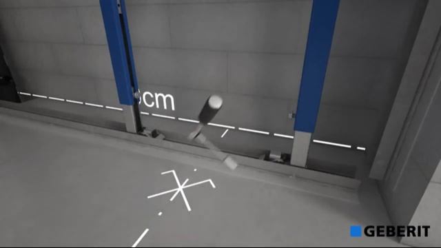 Установка инсталляции для подвесного унитаза Geberit Duofix смотреть онлайн